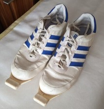 Vintage Adidas Lake Placid Narty Biegi narciarskie Buty zbożowe Made in France, używany na sprzedaż  PL