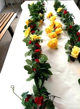 Rosen ggirlande blumengirlande gebraucht kaufen  Ober-Mörlen
