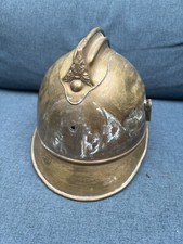 Ancien casque pompier d'occasion  Armentières