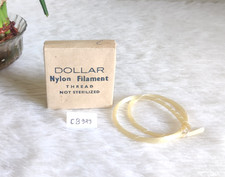 Fio de filamento de náilon dólar vintage década de 1940 não esterilizado e caixa de papelão CB929 comprar usado  Enviando para Brazil