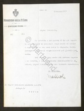 Autografo ministro della usato  Vimodrone