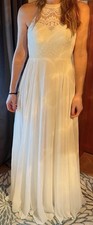 Brautkleid standesamtkleid hoc gebraucht kaufen  Ginsheim-Gustavsburg