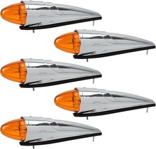 Usado, Partsam pacote com 5 17 luzes LED âmbar torpedo cabine marcador – caixa aberta, grau A+ comprar usado Usado, Partsam pacote com 5 17 luzes LED âmbar torpedo cabine marcador – caixa aberta, grau A+ comprar usado  Enviando para Brazil