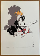 Michetz rare serigraphie d'occasion  Nancy-
