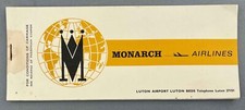Monarch airlines vintage for sale  BRIGHTON