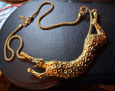 Halskette leopard panther gebraucht kaufen Halskette leopard panther gebraucht kaufen  Hamburg