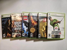 Lote (6) Xbox 360 Halo 3 Left 4 Dead 2 GTA IV Gears LEGO Batman Tiger Woods na caixa comprar usado  Enviando para Brazil