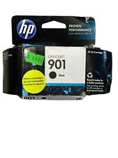 Cartucho de tinta preta HP 901 genuíno caixa aberta tinta lacrada de fábrica EXPIRADO Novo comprar usado  Enviando para Brazil