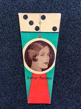 Cartão Esther Ralston Domino 1920’s Extremamente RARO comprar usado Cartão Esther Ralston Domino 1920’s Extremamente RARO comprar usado  Enviando para Brazil