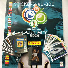 Usado, Adesivos Panini Copa do Mundo FIFA Alemanha 2006 #1 - 300 escolha para completar seu álbum comprar usado  Enviando para Brazil