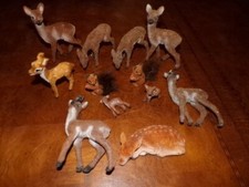 Vintage flocked deer for sale  North Royalton