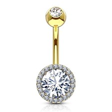 Piercing nombril plaqué d'occasion  Paris XV