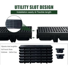 Channel drain grating for sale  SOUTHPORT
