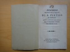 1816 discorso p.francesco usato  Imola