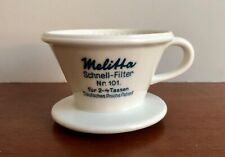 Melitta filter 101 gebraucht kaufen  Leipzig