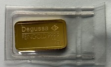 Gold barren degussa gebraucht kaufen  Dreieich