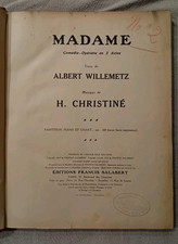 Henri christiné madame d'occasion  Saint-Fons