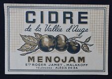 Etiquette cidre vallee d'occasion  Nantes-