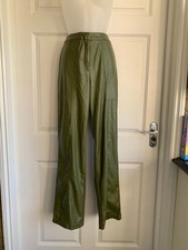 Khaki pvc vinyl for sale  BEXLEYHEATH