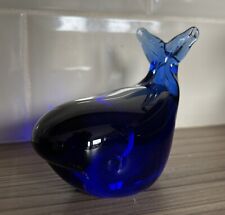 Glass art blue for sale  DONCASTER