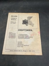Craftsman chipper shredder for sale  Halstead