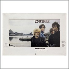 U2 1980 October Promotional Poster (UK) comprar usado  Enviando para Brazil