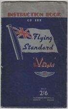 Usado, Standard Flying 20 HP V8 1936-37 Manual de Instruções Original do Proprietário comprar usado  Enviando para Brazil