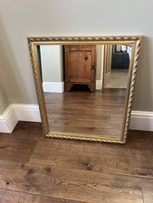 rectangular mirror gold for sale  LEIGHTON BUZZARD