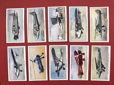 Cigarette cards aeroplanes for sale  BRENTWOOD