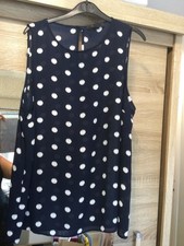 Navy white spot for sale  CHRISTCHURCH