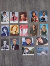 Konvolut schlager autogrammkar gebraucht kaufen  Heinsberg