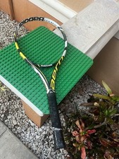 Raquete de tênis Babolat AeroPro Team aderência 4 1/4 mostrada nas fotos, usado comprar usado  Enviando para Brazil
