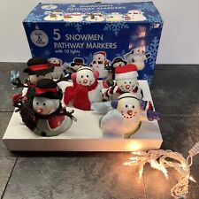 Set lighted snowman for sale  Columbus