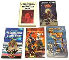 L. Sprague De Camp Sci-Fi Fantasy Paperback Books Lot of 5 Vintage segunda mano  Embacar hacia Argentina