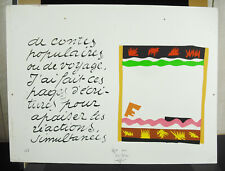 Estampe planche imprimeur d'occasion  Toulouse-