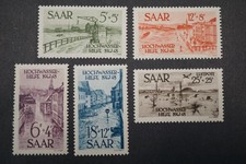 Saar  Nr.:  255 - 259 postfrisch., usado comprar usado  Enviando para Brazil