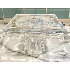 Lead crystal square for sale  Topsham