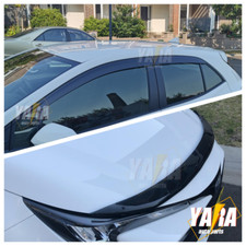 Protetor de capota e escudos meteorológicos adequados para Corolla Hatch 2018-2024 colorido comprar usado  Enviando para Brazil