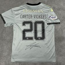 Signed carter vickers for sale  SALTCOATS