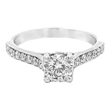Lady diamond solitaire for sale  Franklin