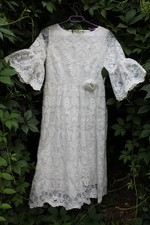 Robe vintage polyestère d'occasion  Langoiran