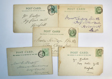 Stamped postcards 1904 for sale  MACCLESFIELD