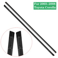 Para 2003-2008 Toyota Corolla Alta Qualidade Borracha Carro Teto Trim Molding Kit Preto comprar usado  Enviando para Brazil