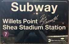Joe namath signed for sale  Midway