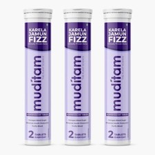 Muditam Ayurveda Jamun Fizz | Frete Grátis | 60 Comprimidos Efervescentes, usado comprar usado  Enviando para Brazil