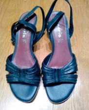Blaue sandalen leder gebraucht kaufen  Wuppertal