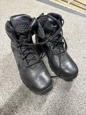 Bates black boots for sale  NORTHWICH