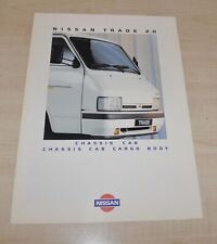 Nissan Trade Motor Iberica Brochure Prospekt ENG Edition, używany na sprzedaż  PL