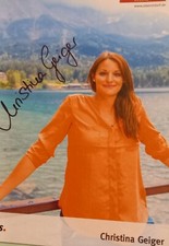 Wintersport autogramm christin gebraucht kaufen  Argenbühl