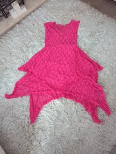 Vintage pink lace for sale  BARNSLEY